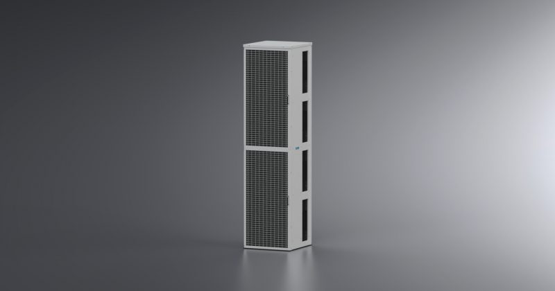 Vertical Air Curtain for blocking insects VQ-9 Series with synthetic fiber filter